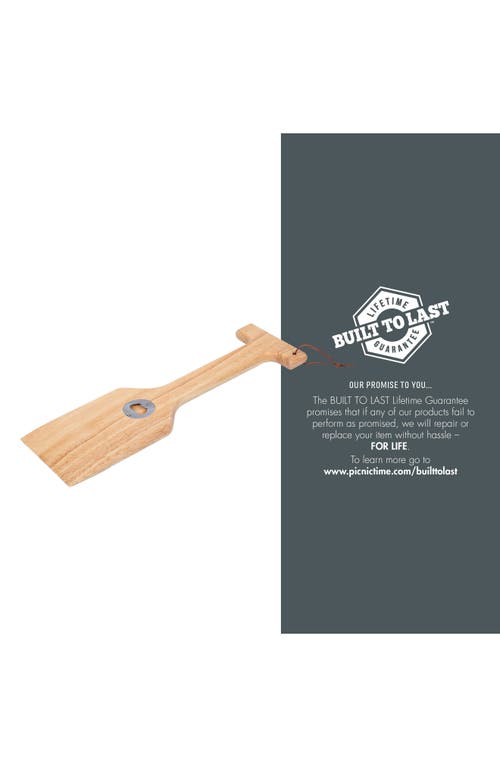 Picnic Time X Disney® Mickey Mouse Wooden Grill Cleaner In Brown