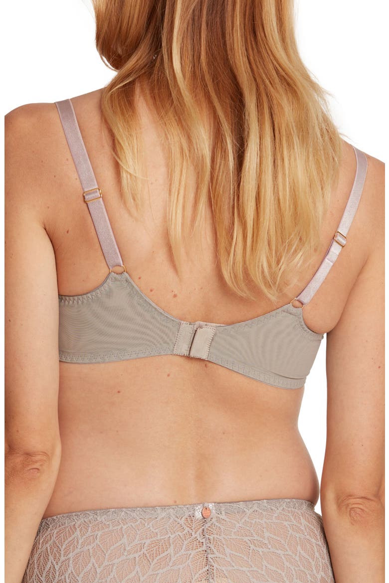 Bliss Lace Maternity/Nursing Bra, Alternate, color, TAUPE