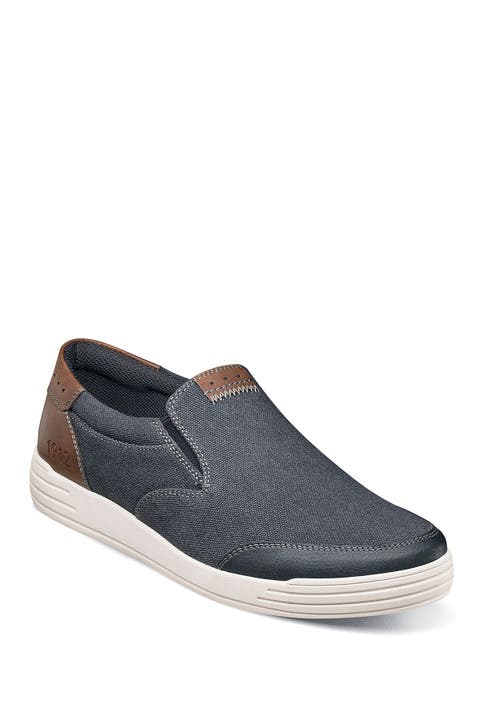 Kore City Walk Canvas Moc Toe Slip-On Sneaker - Wide Width Available (Men)