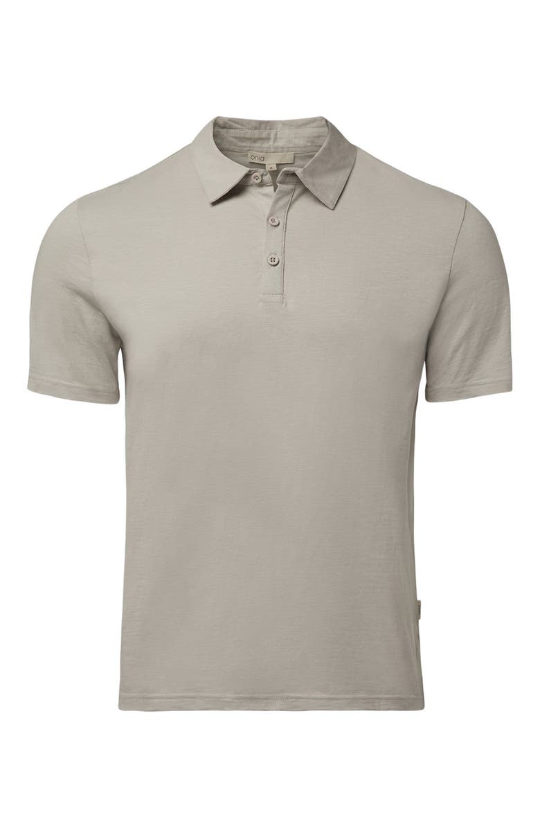 Onia Slub Short Sleeve Polo, Alternate, color,