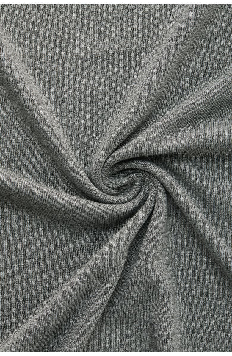 Wolf Vs. Goat (WvG) Heavyweight Short Sleeve Viscose Jersey Crewneck Grey, Alternate, color, Grey