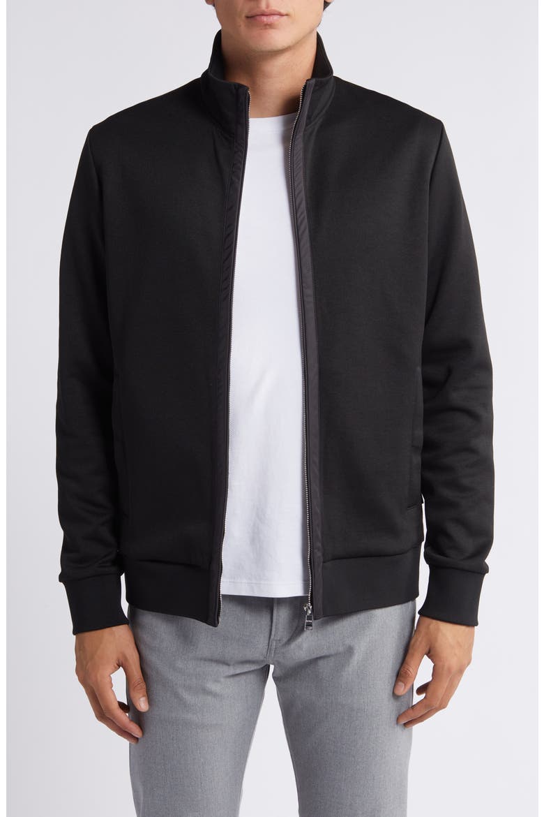 Shepherd Track Jacket, Main, color, BLACK