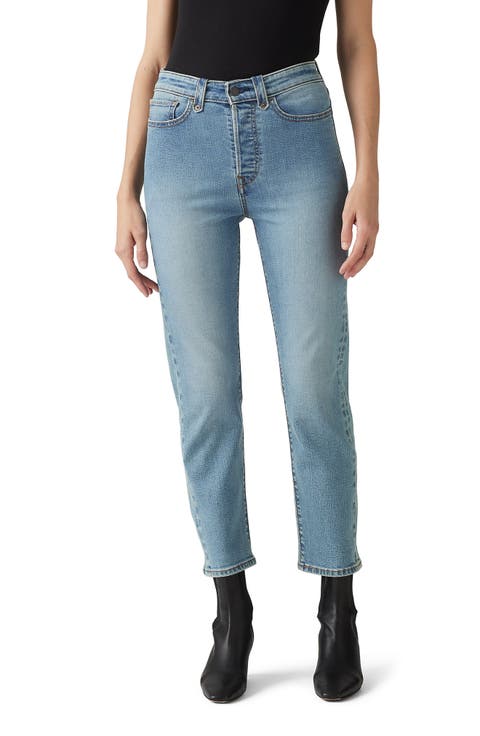 Wedgie Western High Waist Straight Leg Jeans (Which Way West)