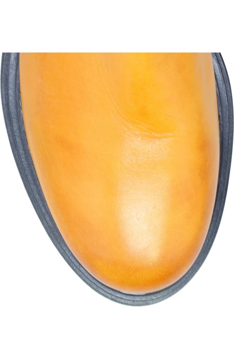 Miz Mooz Lizette Chelsea Boot, Alternate, color, Ochre Antique Burnish