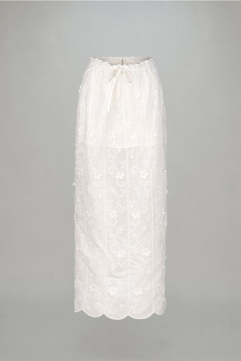 Marjorie Skirt, Alternate, color, Ivory