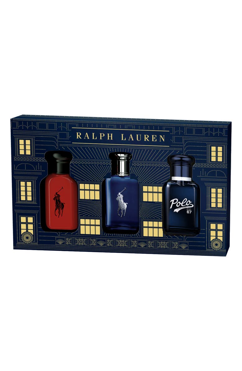 Ralph Lauren World of Polo Eau de Toilette Gift Set (Limited Edition) $180 Value, Main, color,