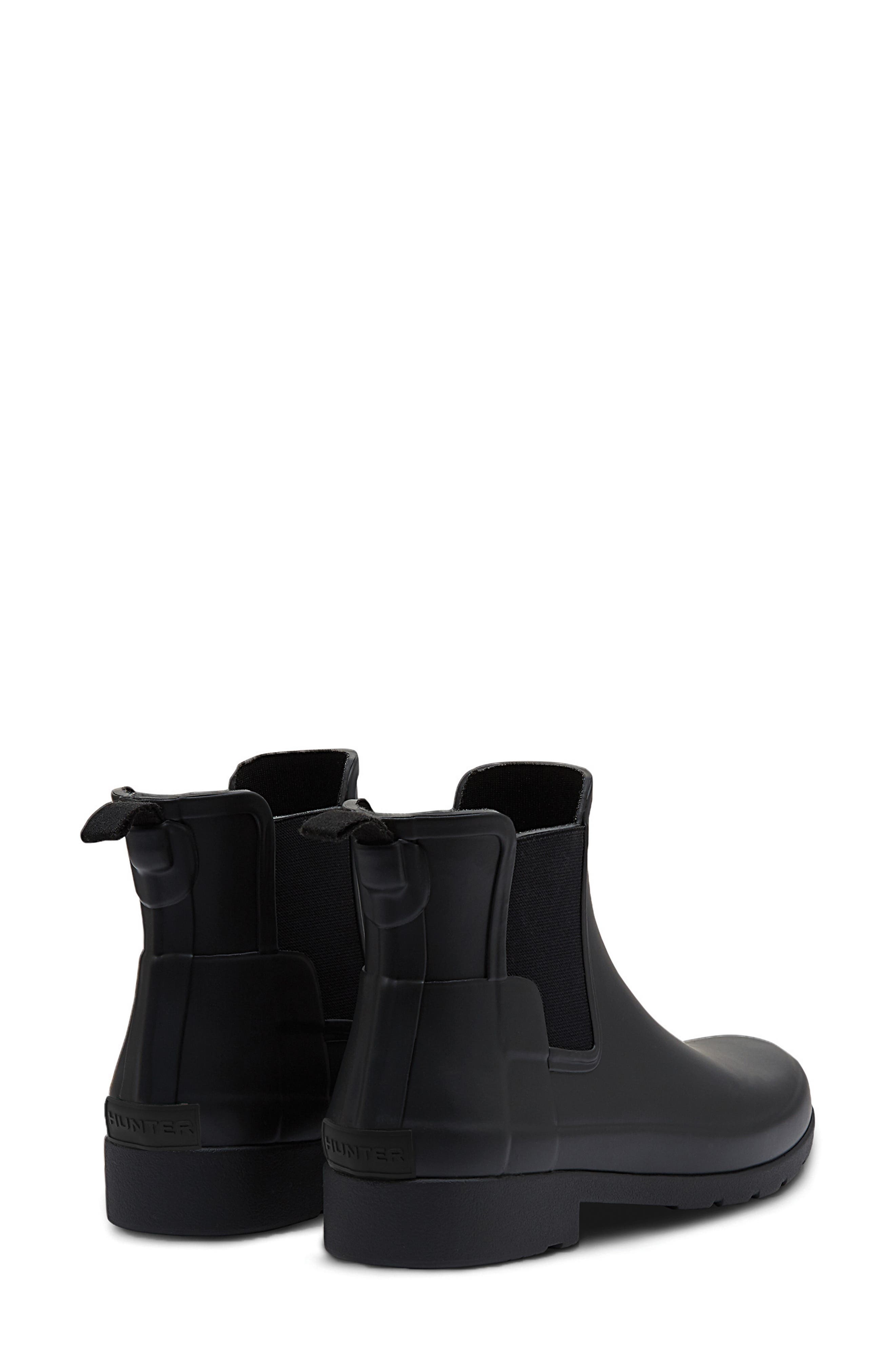 Refined Chelsea Boot, Alternate, color, BLACK