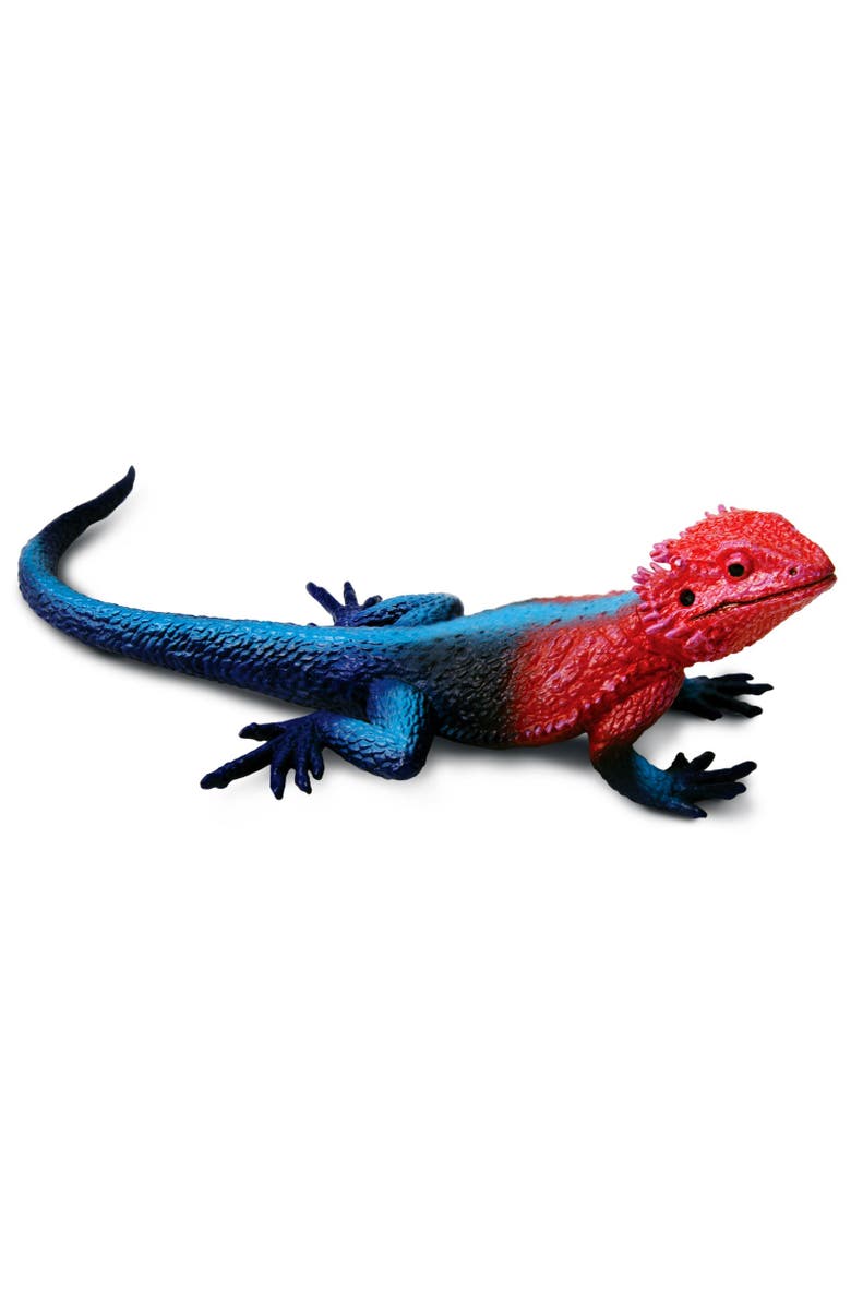 Safari Ltd. Mwanza Flat-Headed Rock Agama Toy, Main, color, NO COLOR