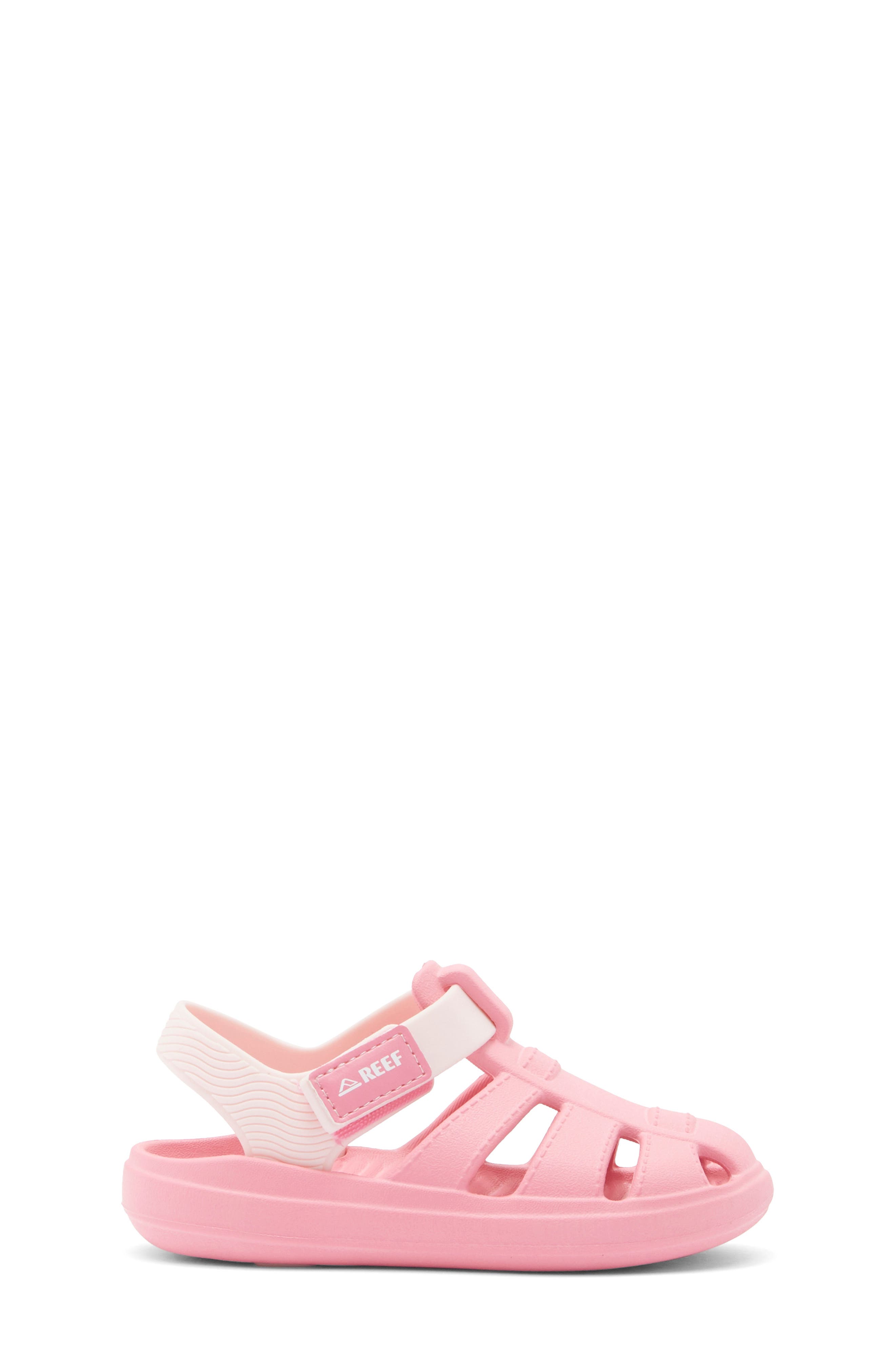 Reef Kids' Totally Beachin Fisherman Sandal, Alternate, color, Glitter Pink