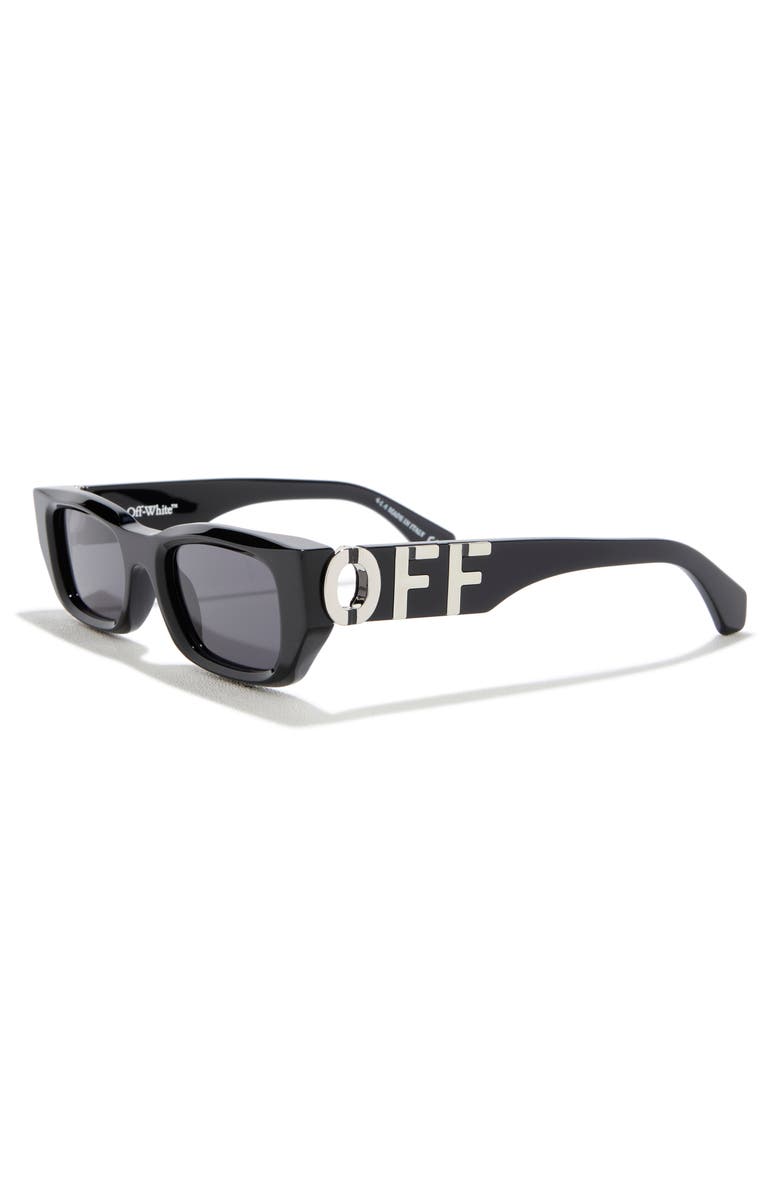 Off-White Fillmore 49mm Square Sunglasses, Alternate, color, Black Dark Grey