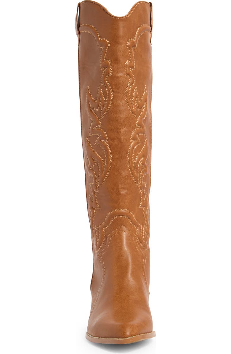 Billini Parkin Western Boot, Alternate, color, Dark Tan