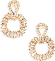 Cara Crystal Drop Earrings