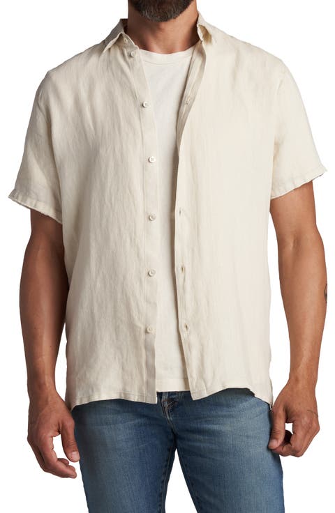 Lyons Linen Button-Up Shirt