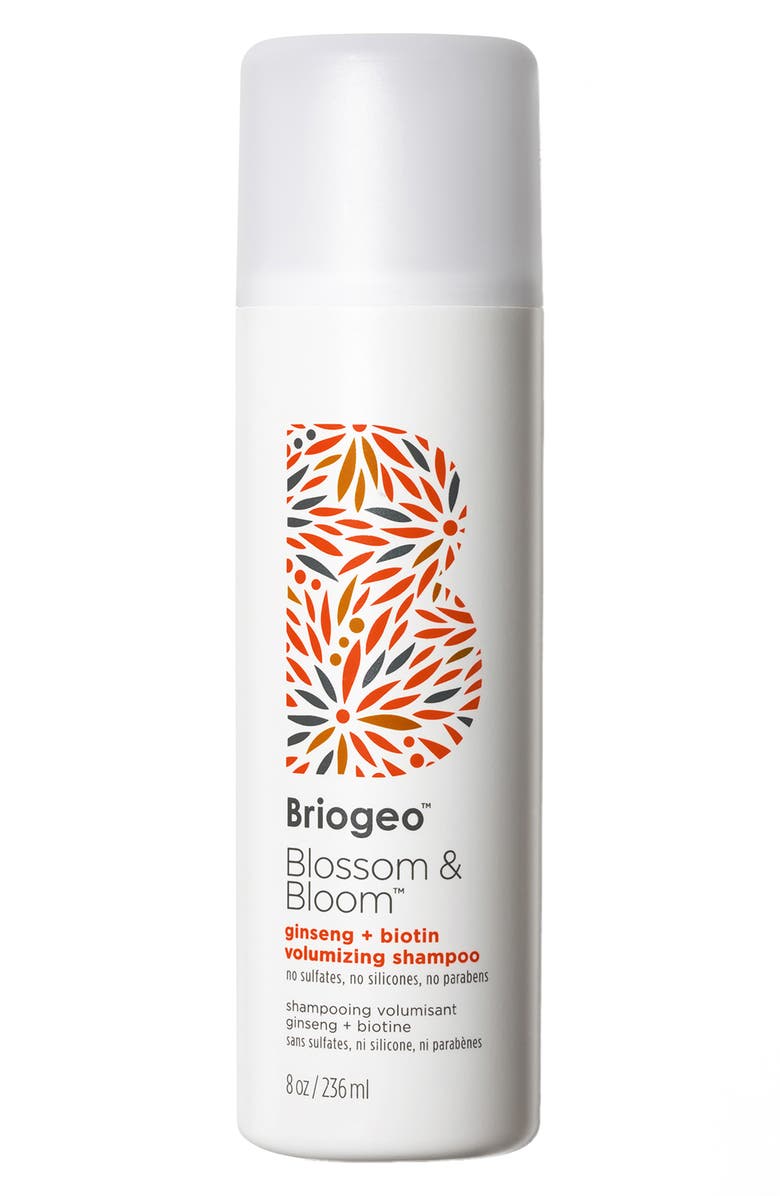 Briogeo Blossom & Bloom Ginseng + Biotin Volumizing Shampoo, Main, color, 