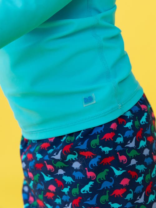 Ruggedbutts Baby Boys Upf50+ Swim Trunks In Black