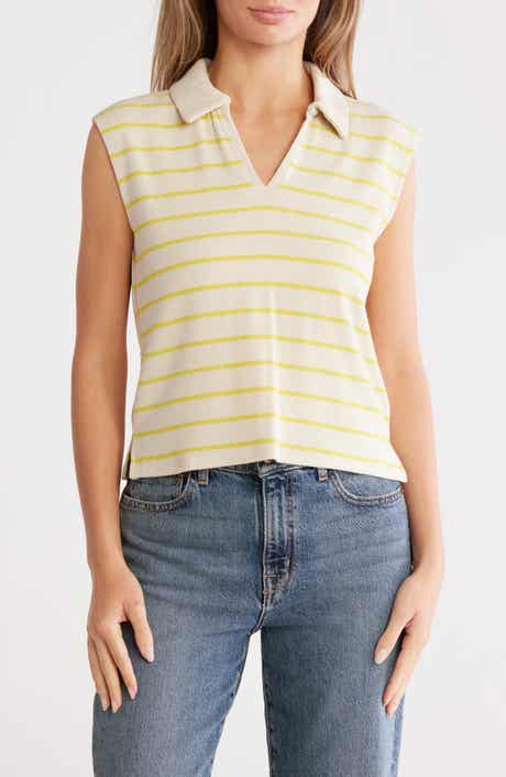 Splendid Lyon Sleeveless Polo Sweater