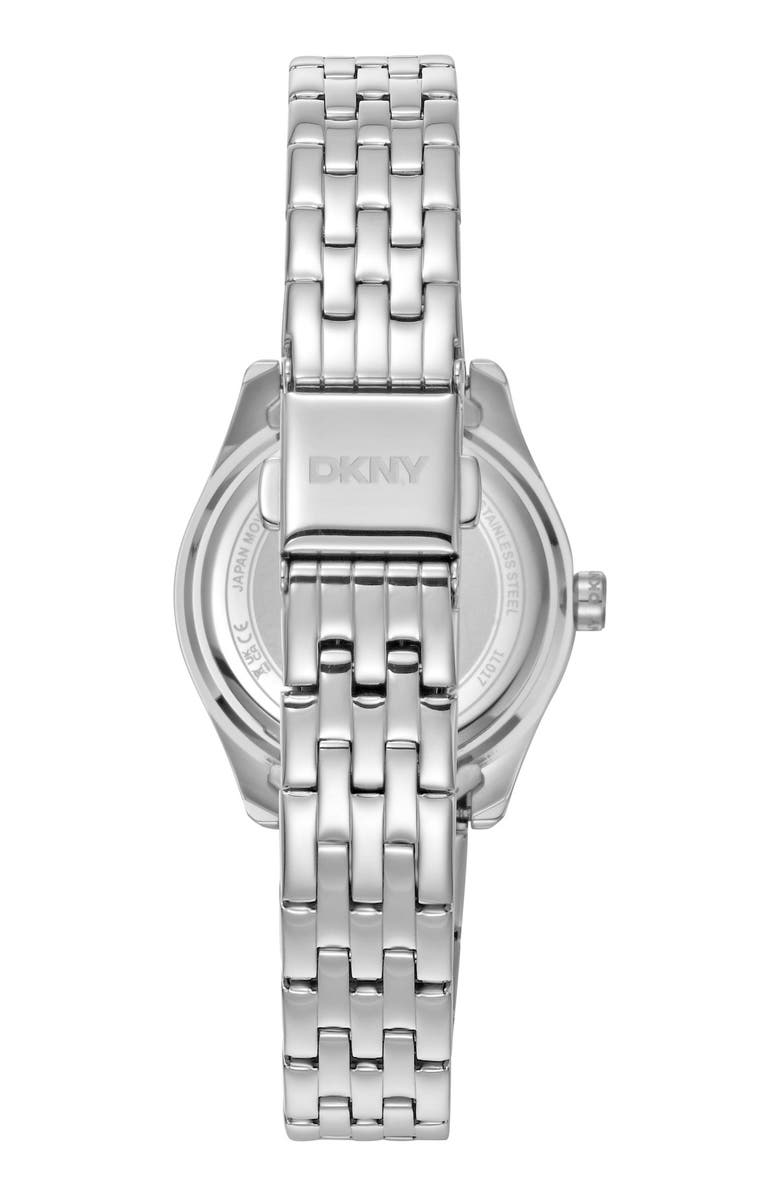 DKNY L 017-2 Bracelet Watch, Alternate, color, Black/ Silver