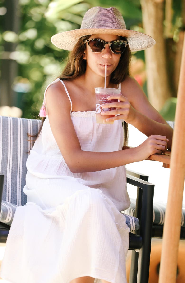 Feather 4 Arrow Kids' Solstice Tiered Cotton Gauze Sundress, Alternate, color, 