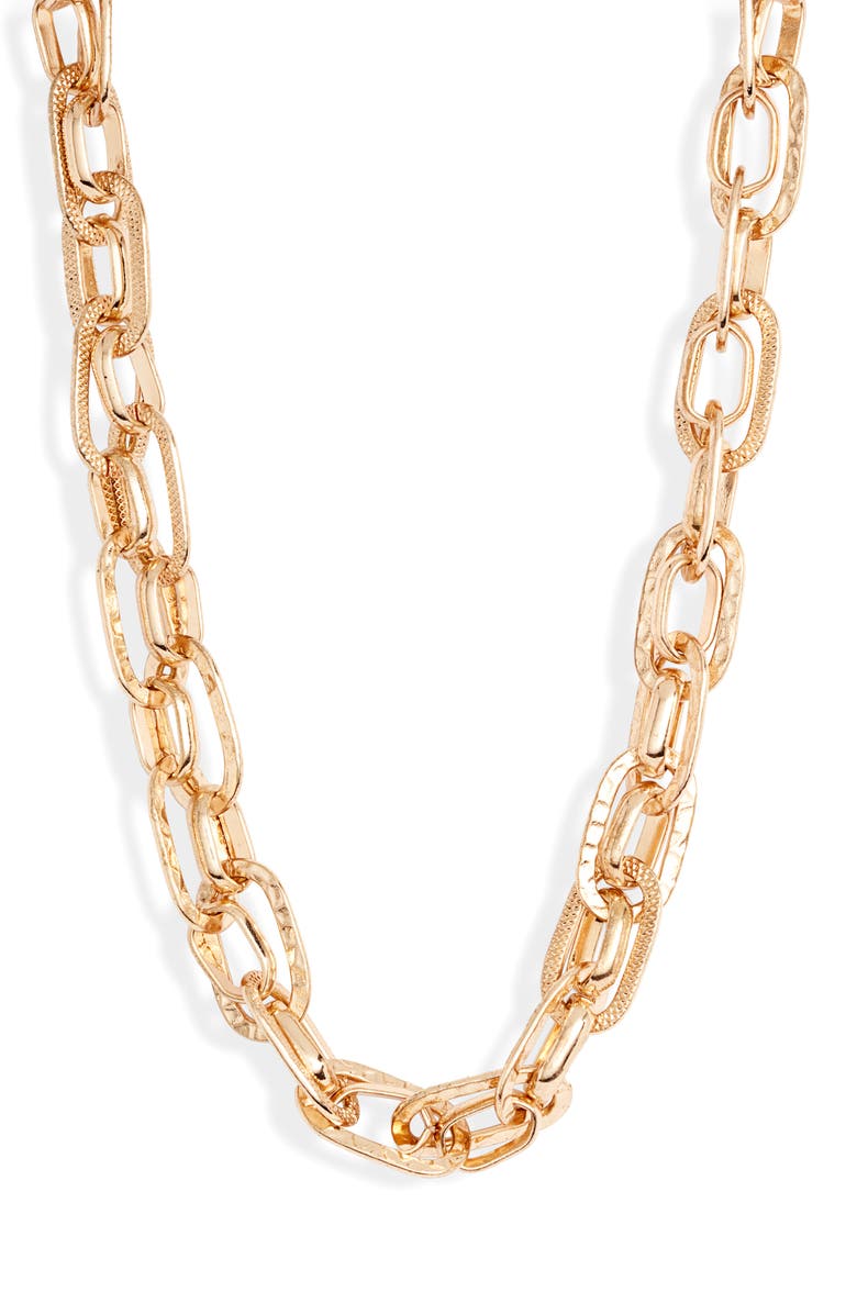 8 Other Reasons x Jill Jacobs Chain Link Necklace, Main, color, 