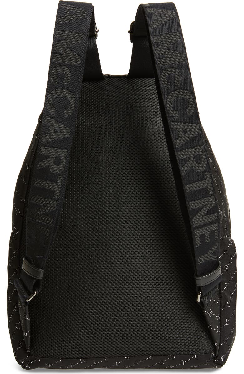 Stella McCartney Monogram Eco Nylon Backpack, Alternate, color,
