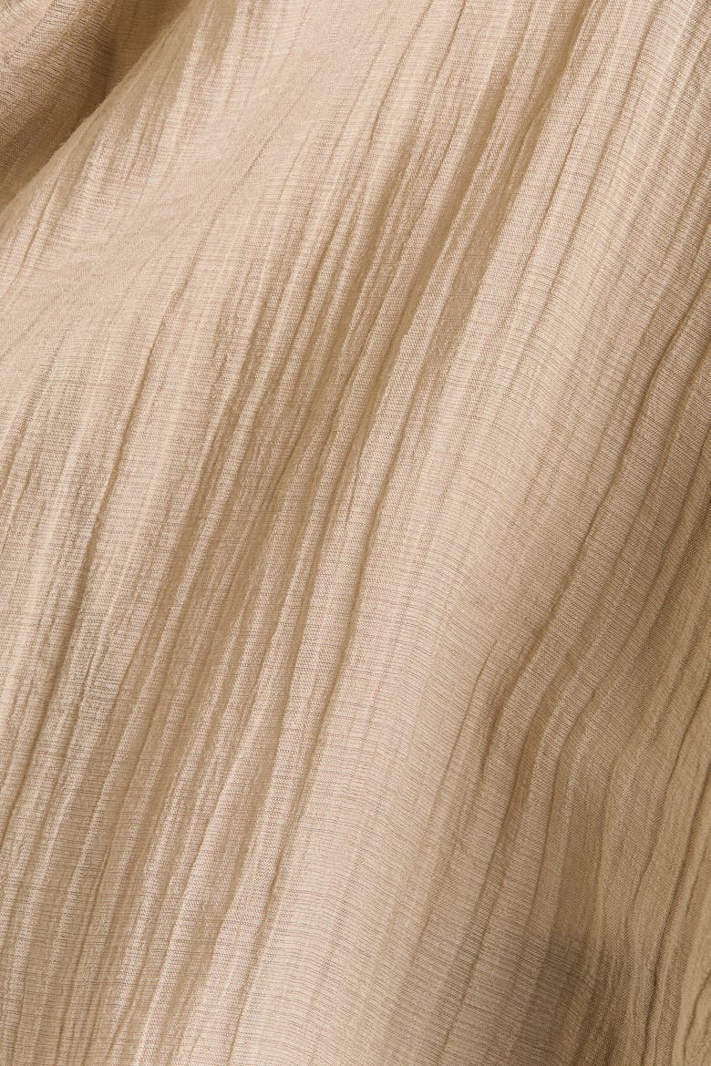 Lyocell-blend Handkerchief Blouse, Alternate, color, Light beige