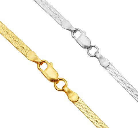 2 Pack Sterling Silver Necklace