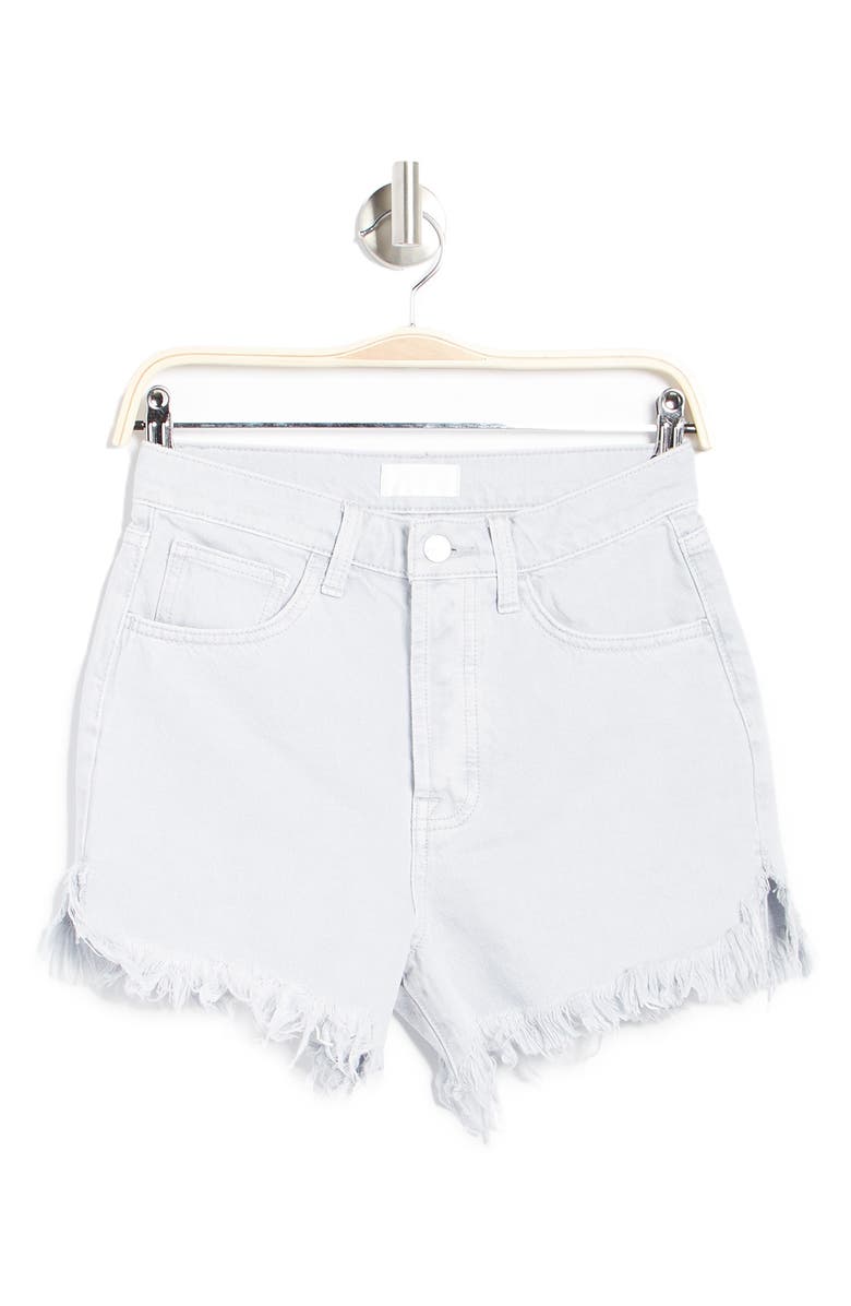 7 For All Mankind Easy Ruby High Waist Relaxed Cutoff Denim Shorts, Alternate, color, 