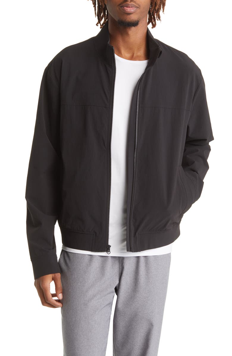 Alo Co-op Bomber Jacket, Main, color, 