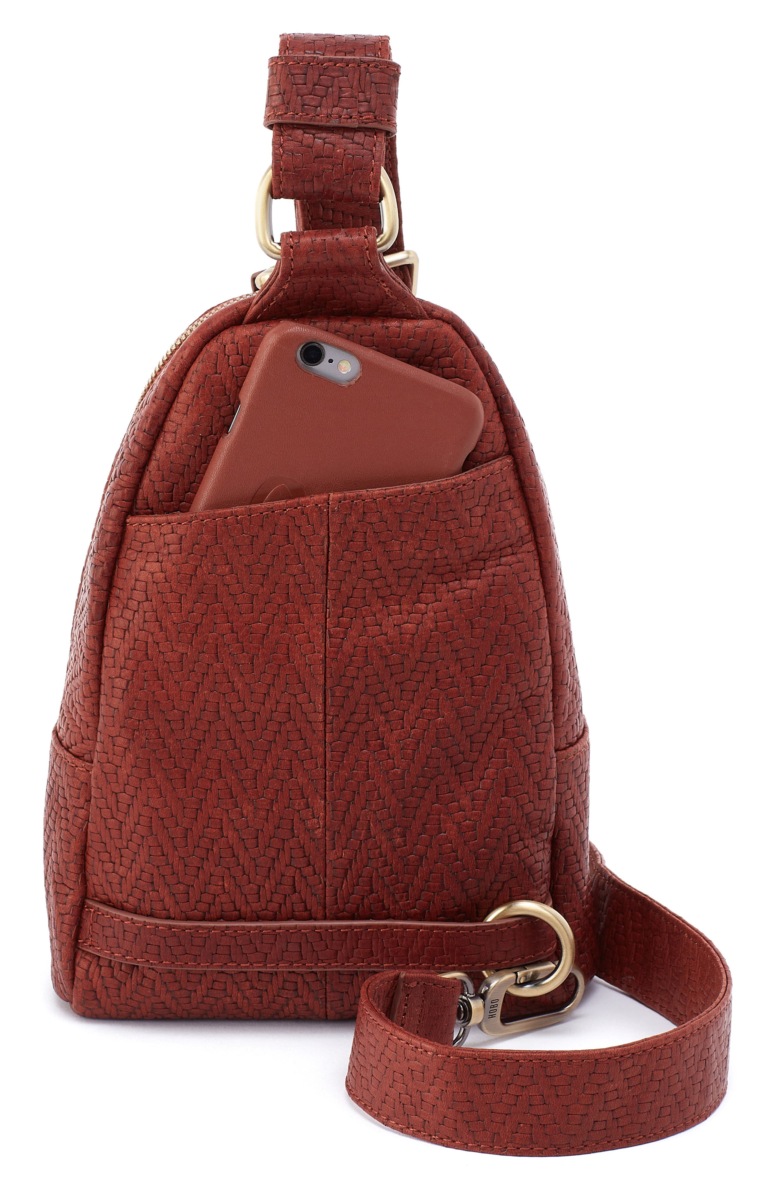 HOBO Fern Leather Sling Bag, Alternate, color, 