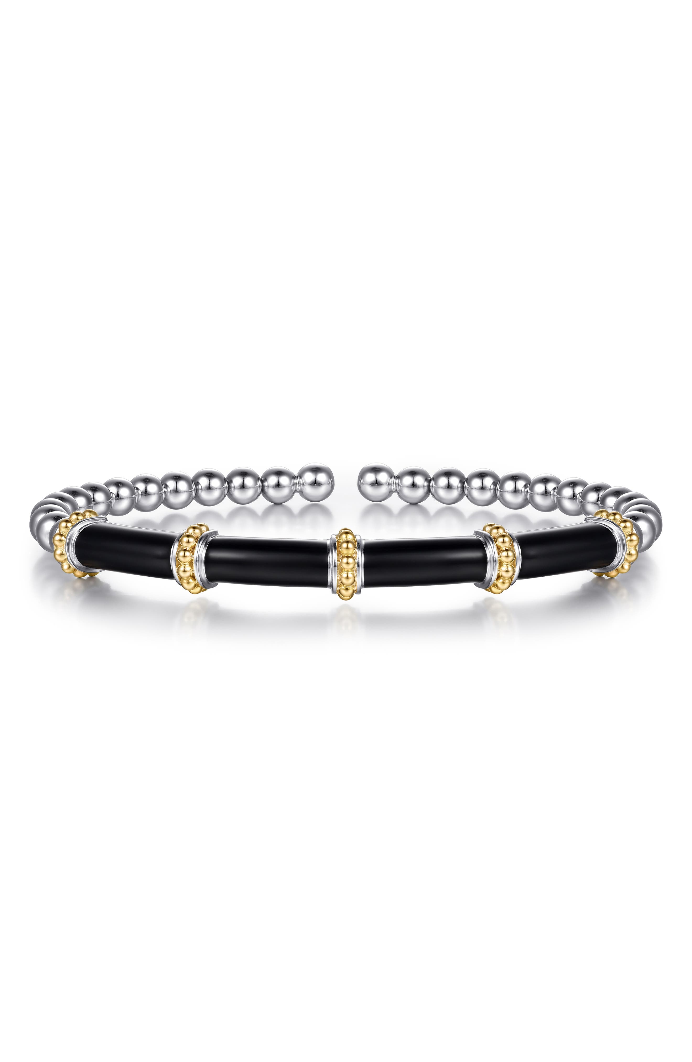 selected SILVER/ 14K YELLOW GOLD