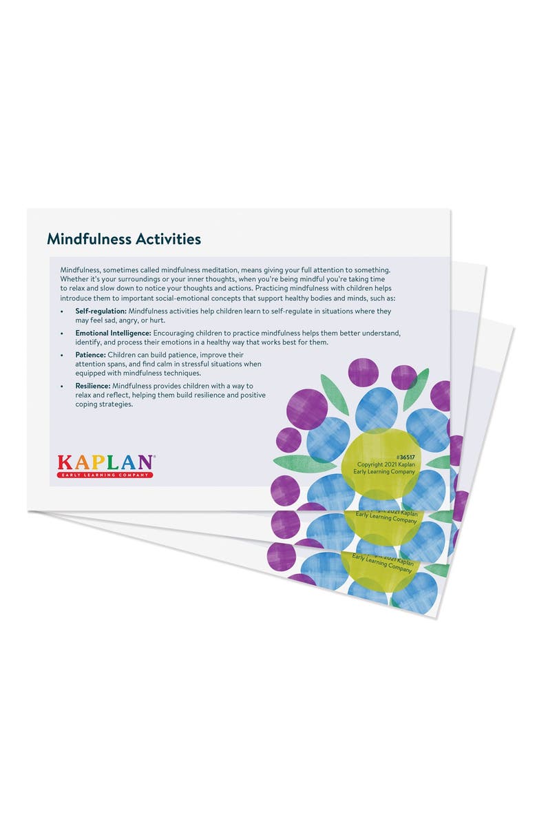 Kaplan Early Learning Company Mindfulness Learning Kit, Alternate, color, Multicolored