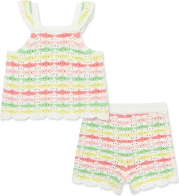 Kids' Pointelle Knit Set