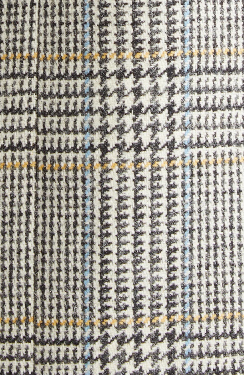 Thom Browne Pow Glen Plaid Hunting Tweed Single Breasted Blazer, Alternate, color, Black/ White