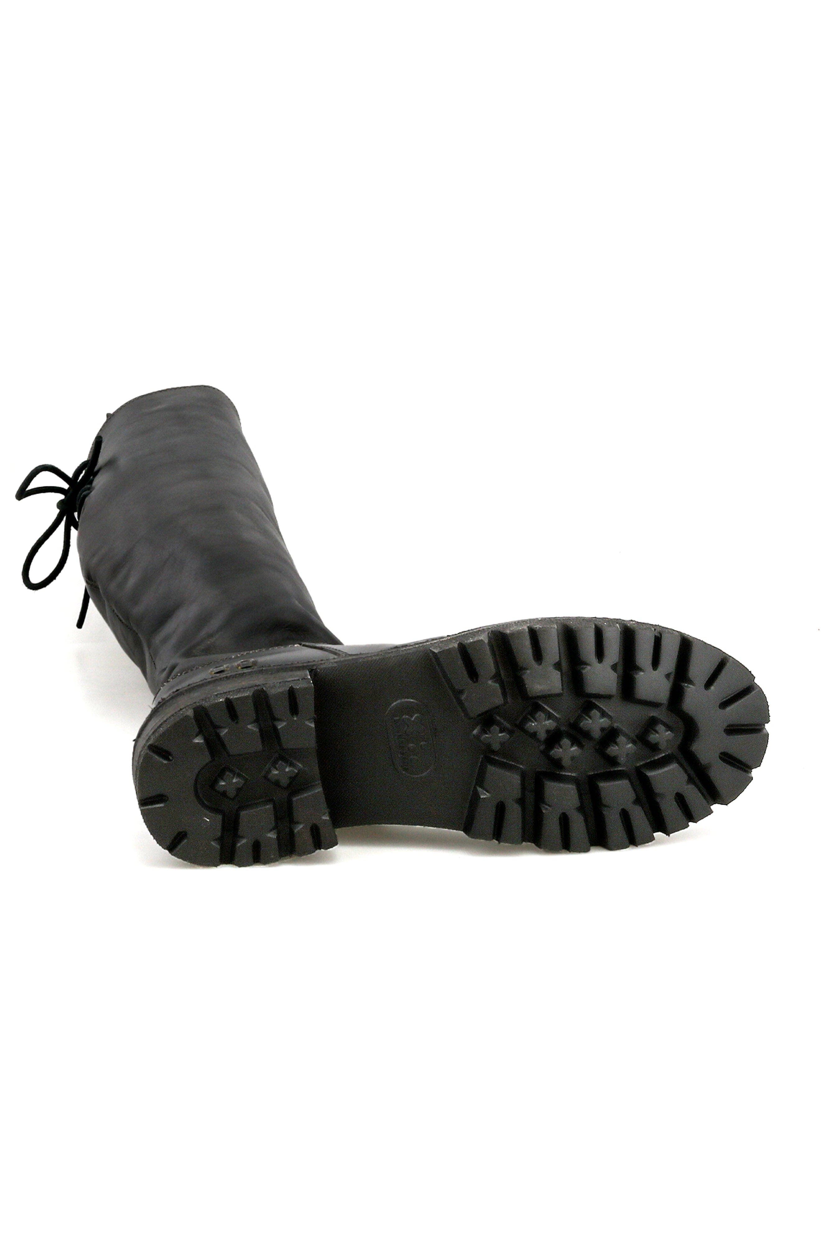 Bed Stu Scope Knee-High Boot, Alternate, color, Black Rustic