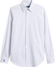 Polo Ralph Lauren Slim Fit End-On-End Stretch Cotton Button-Up Shirt
