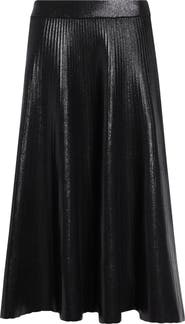 PARTOW Anya Shimmer Pleated Skirt