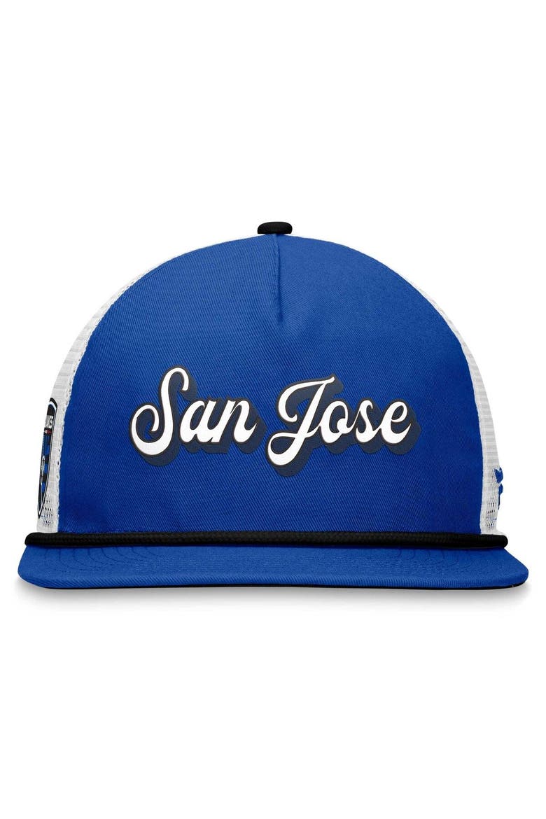 Men's Fanatics Branded Royal/White San Jose Earthquakes True Classic Golf Snapback Hat, Alternate, color, Royal