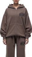 Good For Nothing Dakota Taupe Zip Hoodie