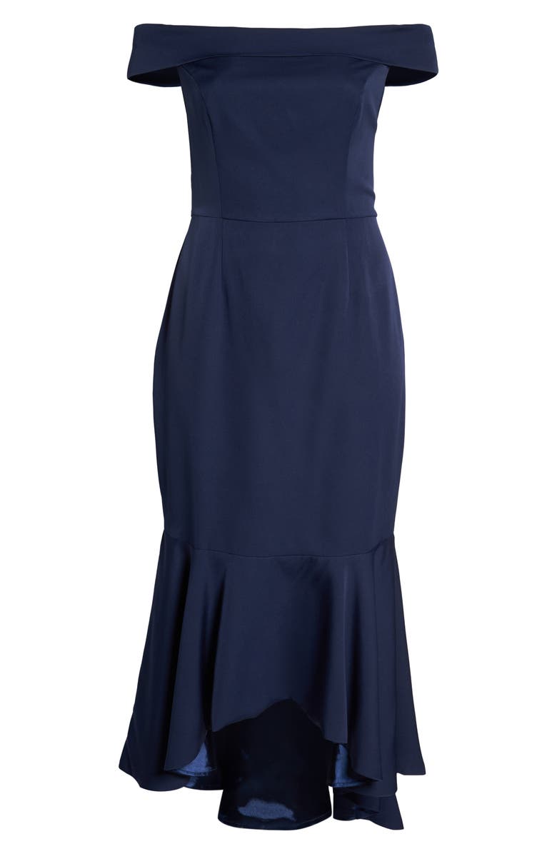 Chi Chi London Off the Shoulder Dress, Alternate, color,