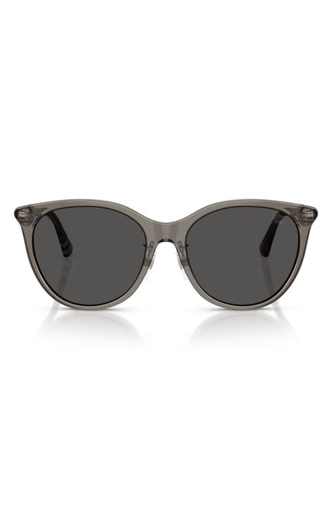56mm Round Sunglasses