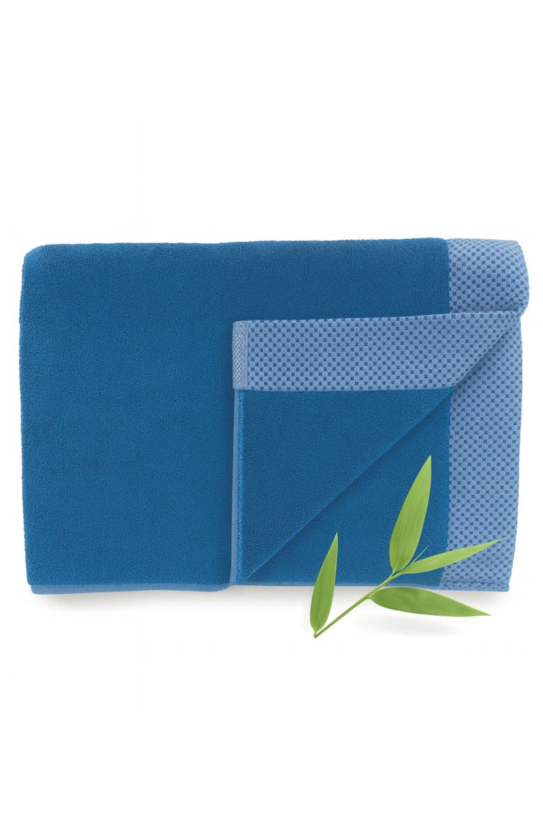 Luxury Viscose Odor & Mildew Resistant Towel Collection, Bath Towel 1pc, Main, color, Indigo