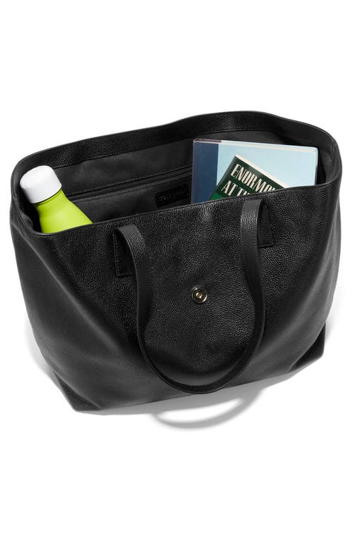 Cole Haan Simply Everything Leather Tote Bag In Black