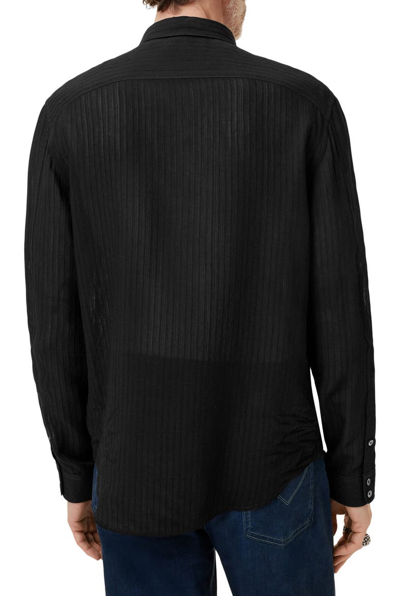 Bucks Button-Up Shirt, Alternate, color, BLACK