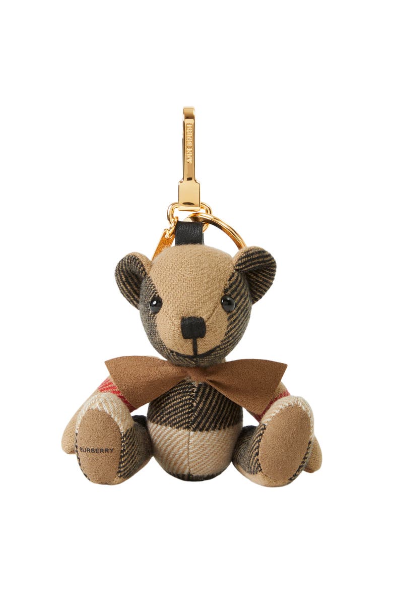 Burberry Thomas Bear Charm, Main, color, Archive Beige