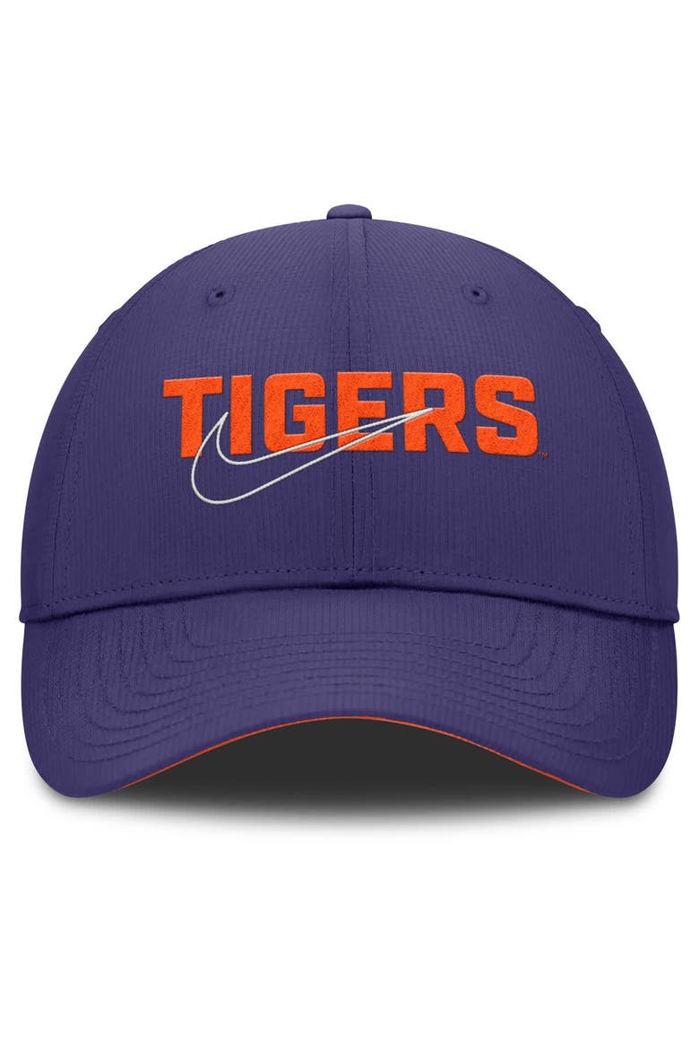 Men's Nike Purple Clemson Tigers Club Prep Performance Adjustable Hat, Alternate, color, Purple