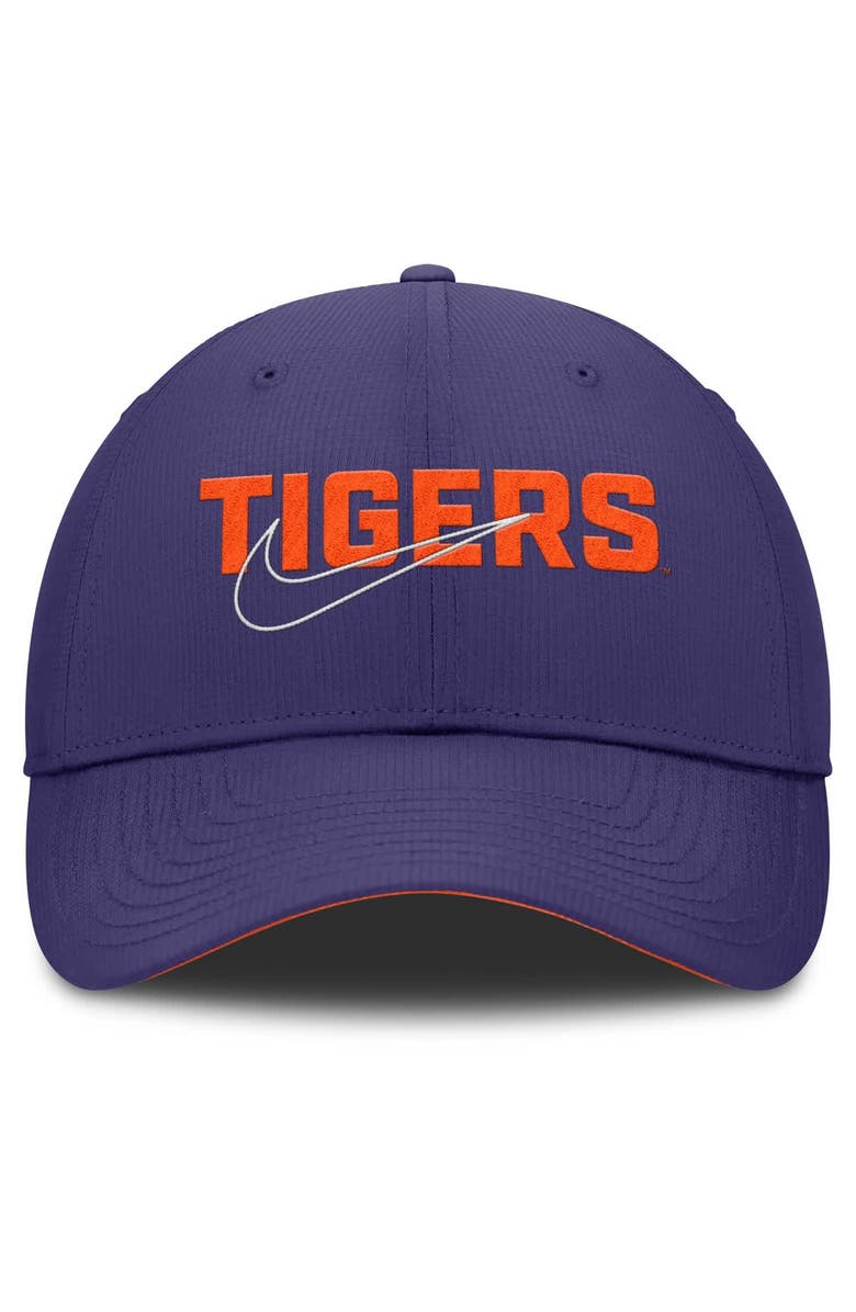 Nike Men's Nike Purple Clemson Tigers Club Prep Performance Adjustable Hat, Alternate, color, Purple