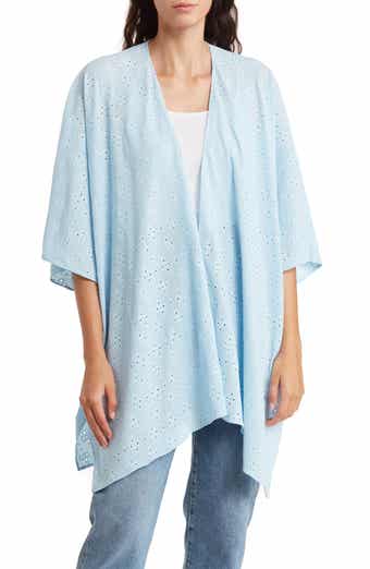 Nine West Eyelet Ruana