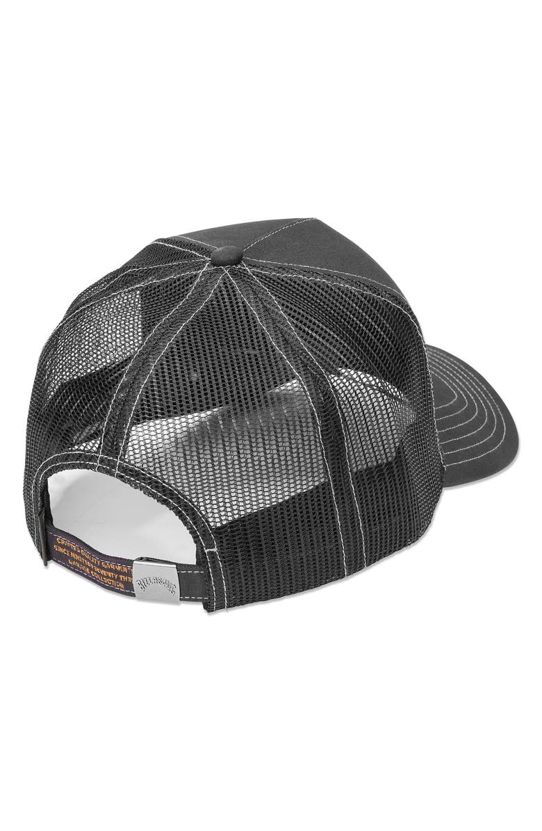 Billabong Bird of Prey Garage Trucker Hat, Alternate, color, Black