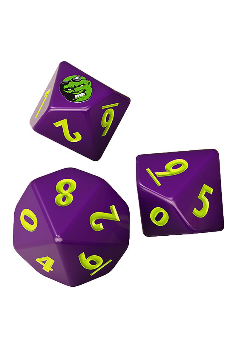 12 Piece Dice Set, Alternate, color, Multicolored