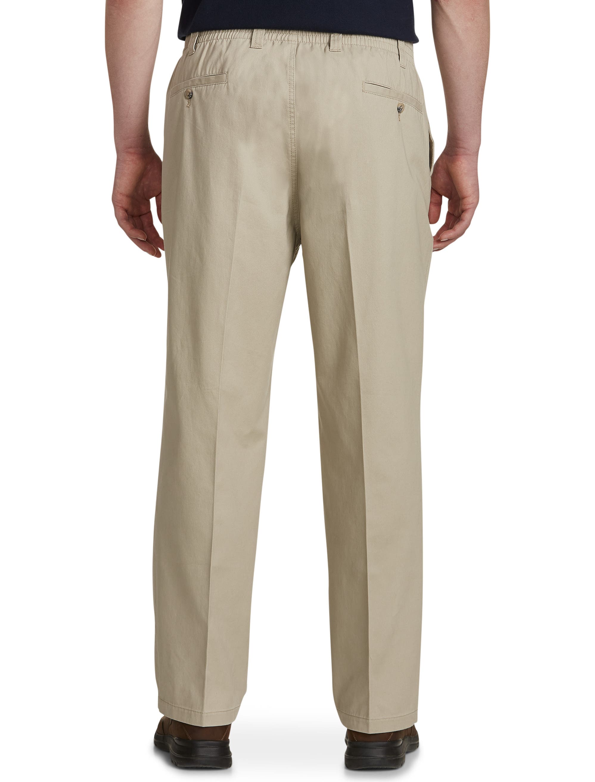 Big & Tall Elastic-Waist Pants - image 4